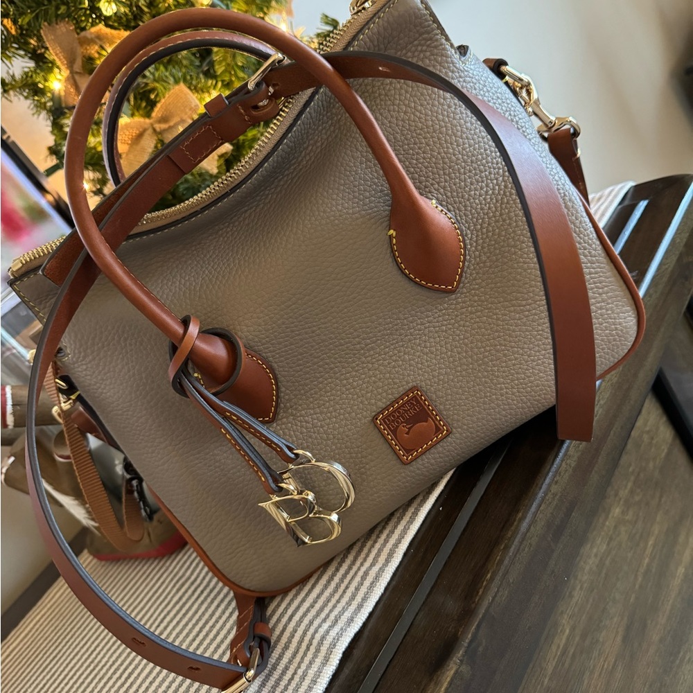 Dooney & Bourke Pebble Grain Satchel NWT